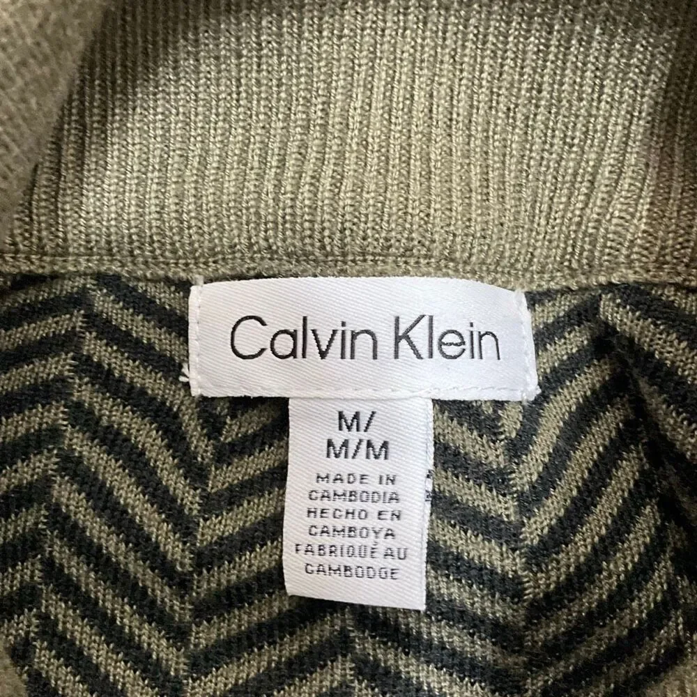 CALVIN KLEIN Herringbone Sweater